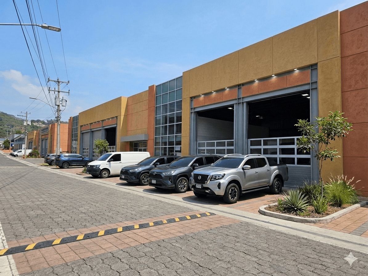 Bodega de 1700 metros en Santa Tecla con 5 muelles - foto 1