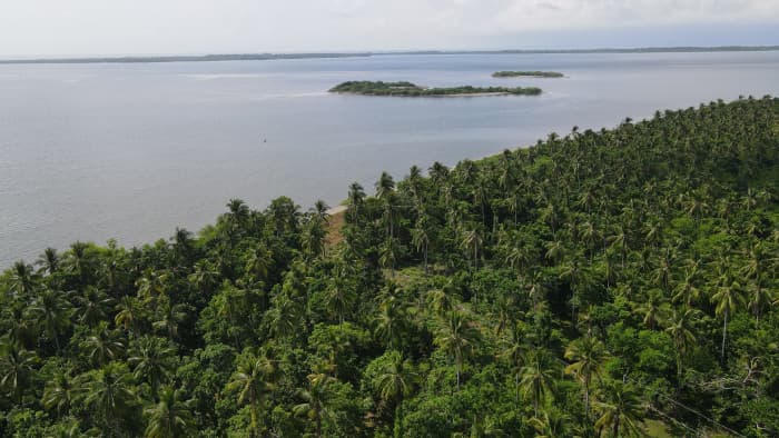 Terreno de 5 manzanas en Isla Madresal en Jiquilisco - foto 1