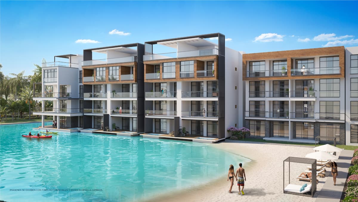 Punta Cana apartamentos en venta 2 habitaciones - foto 1