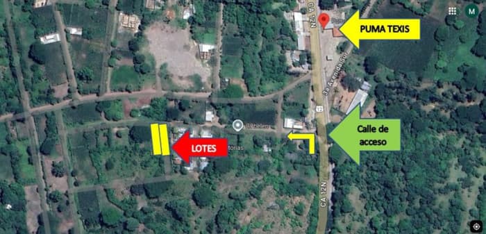 Venta terreno Lotificación Las Victorias Texistepeque - foto 3