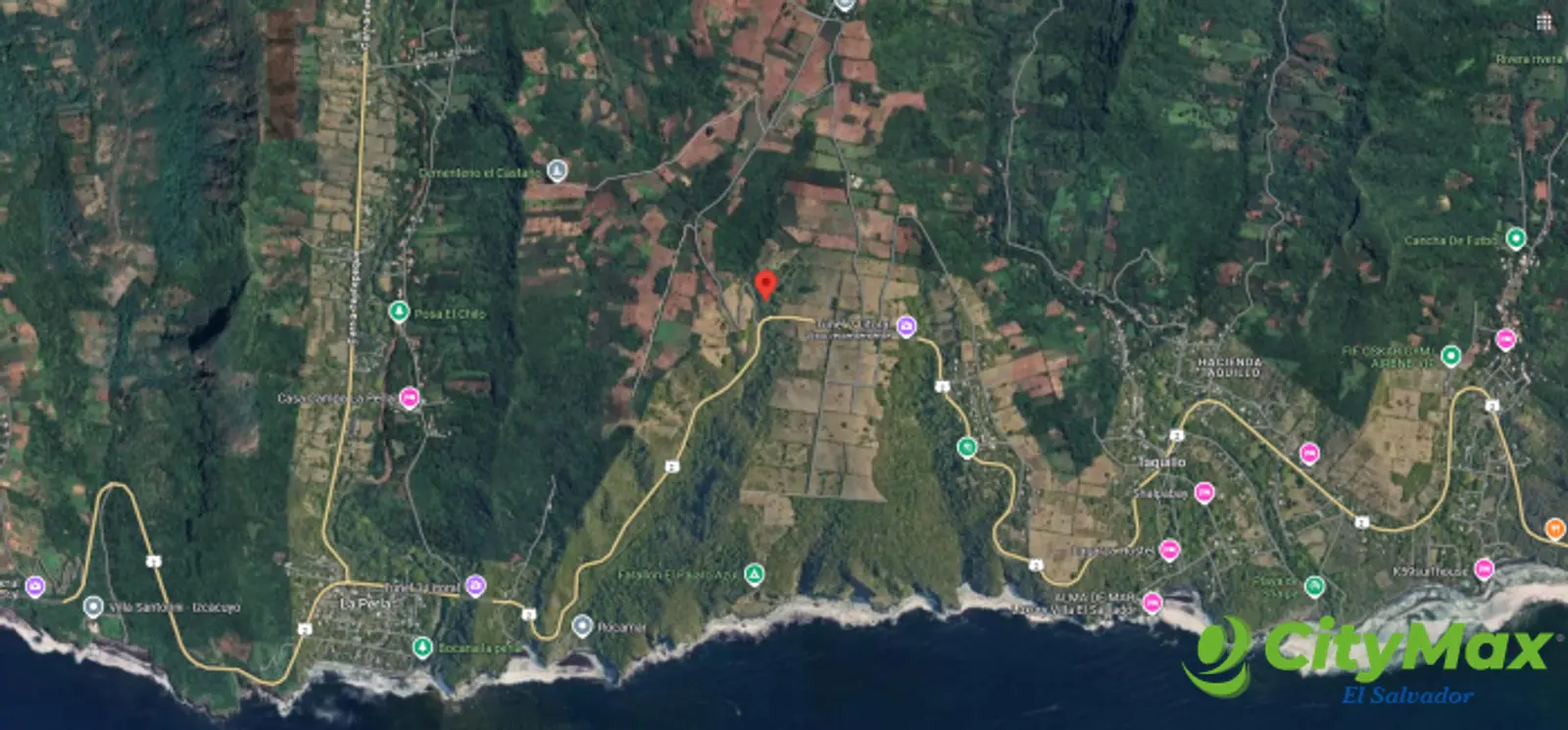 118.69 Manzanas Playa La Perla ideal para desarrollo - Ubicación geográfica