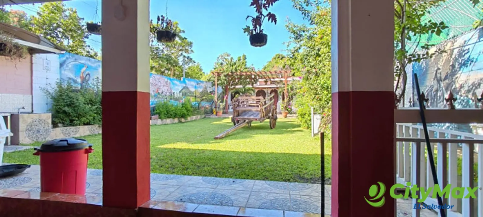Salón para eventos con ingresos de más de 1200 x mes - jardin