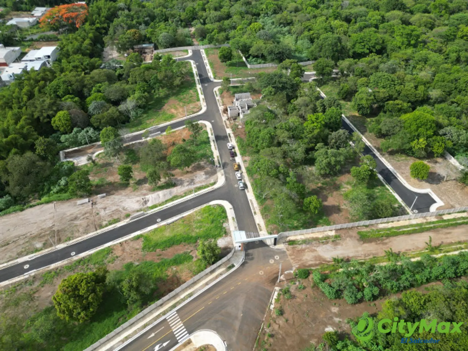 Lotes residenciales en el Sinai con financiamiento - Vista area urbanización Sinaí etapa 2
